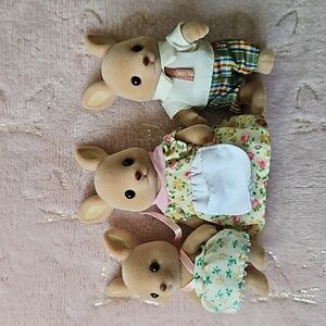 Calico Critter Kangaroo Family